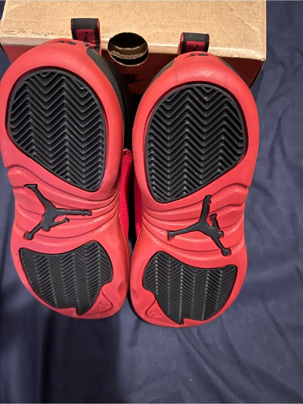 Nike Jordan 12 Retro Sneakers - Black/Red